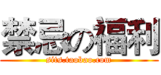 禁忌の福利 (sits.taobao.com)
