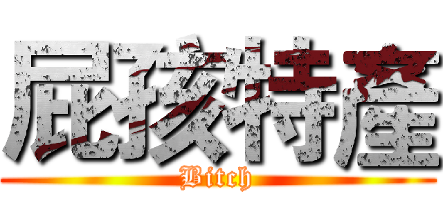 屁孩特產 (Bitch)