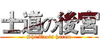 士道の後宮 (Shi Tao's harem)
