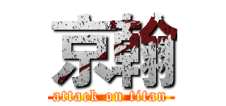 京翰 (attack on titan)