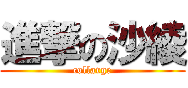 進撃の沙綾 (collarge)