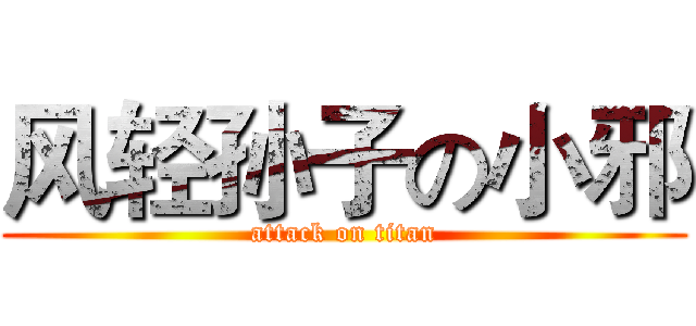 风轻孙子の小邪 (attack on titan)