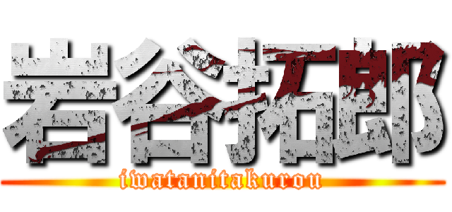 岩谷拓郎 (iwatanitakurou)