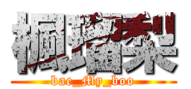 楓瑠梨 (bae_My_boo)