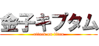 金子キプタム (attack on titan)
