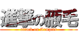 進撃の腋毛 (attack on Armpits)