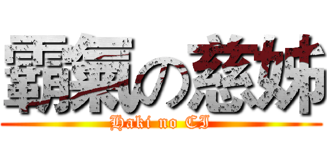 霸氣の慈姊 (Haki no CI)
