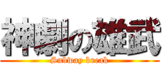 神劇の雄武 (Subway break)