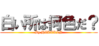 白い所は何色だ？ (By HIKAKIN)