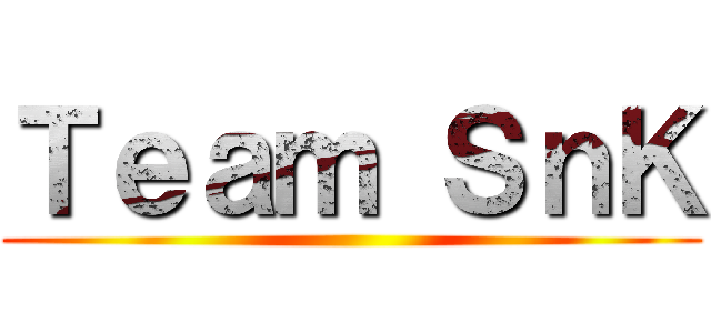Ｔｅａｍ ＳｎＫ ()