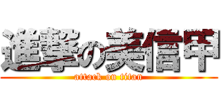 進撃の美信甲 (attack on titan)