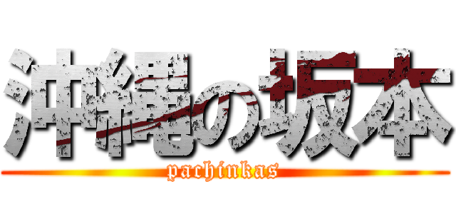 沖縄の坂本 (pachinkas)