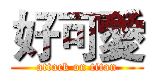 好可愛 (attack on titan)