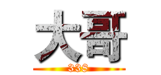 大哥 (338)