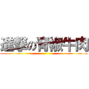 進撃の青椒牛肉 ()