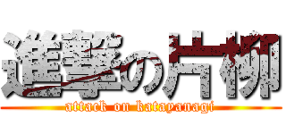 進撃の片柳 (attack on katayanagi)