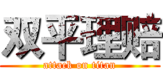双平理赔 (attack on titan)