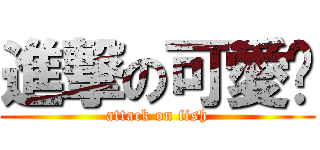 進撃の可愛俞 (attack on fish)