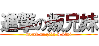 進撃の叛兄妹 (attack on pika & kimi)