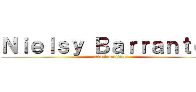 Ｎｉｅｌｓｙ Ｂａｒｒａｎｔｅｓ (attack on titan)