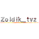 Ｚｏｌｄｉｋ＿ｔｖｚ  (Zoldik_tvz )