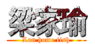 梁家瑜 (Lan home fish)