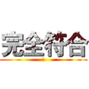完全符合 (烧)