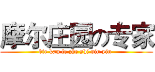 摩尔庄园の专家 (bie kan le zhe shi pin yin )