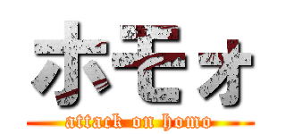 ホモォ (attack on homo)
