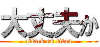 大丈夫か (attack on titan)