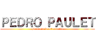 ＰＥＤＲＯ ＰＡＵＬＥＴ (pionero de la astronáutica)