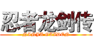 忍者龙剑传 (NINJA GAIDEN)