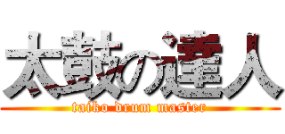 太鼓の達人 (taiko drum master)