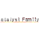 ａｔａｌｙｓｔ Ｆａｍｉｌｙ (attack on titan)