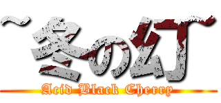 ~冬の幻~ (Acid Black Cherry)
