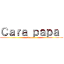 Ｃａｒａ ｐａｐａ  (El anime )