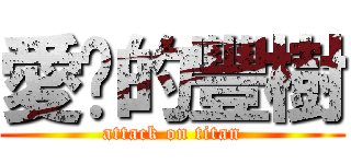 愛你的豐樹 (attack on titan)