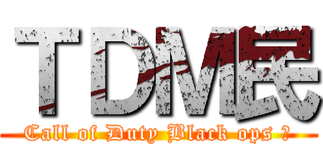 ＴＤＭ民 (Call of Duty Black ops Ⅱ)