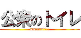 公衆のトイレ (moreru!!!!)