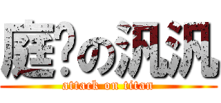 庭煒の汎汎 (attack on titan)