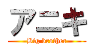 アニキ (Big brother)