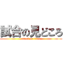 試合の見どころ (attack on titan)