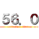 ５６．０ (attack on titan)