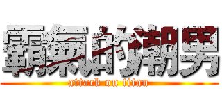 霸氣的潮男 (attack on titan)