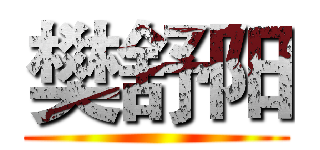 樊舒阳 (        )