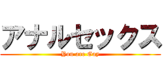 アナルセックス (You are Gay)