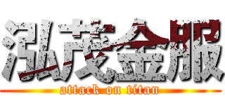 泓茂金服 (attack on titan)