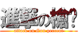 進撃の槍姊 (attack on Gun percent)