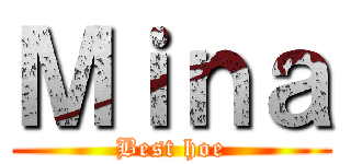 Ｍｉｎａ (Best hoe)