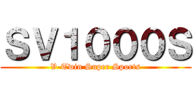 ＳＶ１０００Ｓ (V-Twin Super Sports)